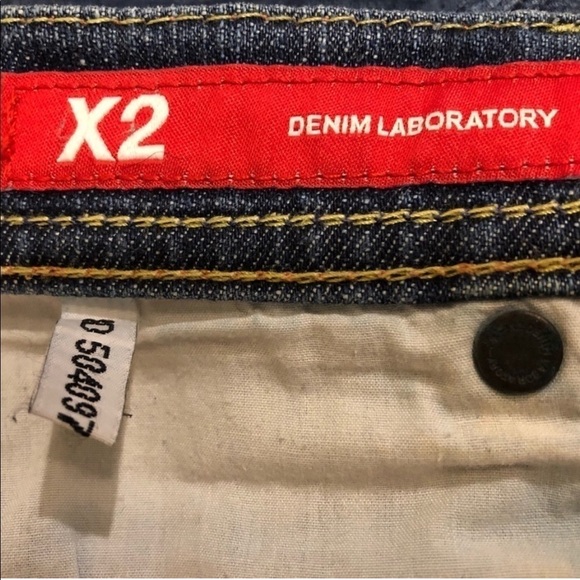 Express distressed medium wash denim flare j… - Picture 5 of 6